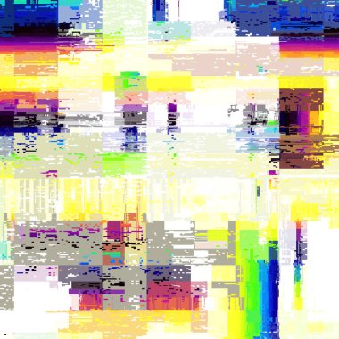 Grunge veri aktarma dokusunun taklidi ile vektör resmi.