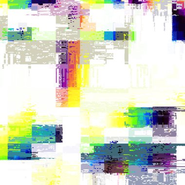 Grunge veri aktarma dokusunun taklidi ile vektör resmi.