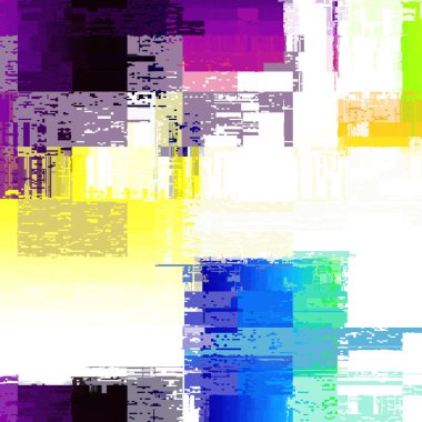 Grunge veri aktarma dokusunun taklidi ile vektör resmi.