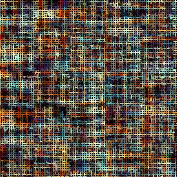 Imitation av en konsistens av tweed tyg sömlösa mönster. — Stock vektor