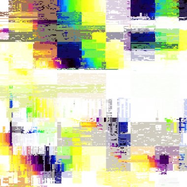 Grunge veri aktarma dokusunun taklidi ile vektör resmi.