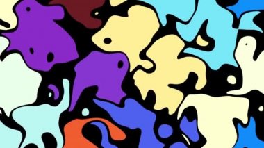 Psikedelik hareket arkaplanı