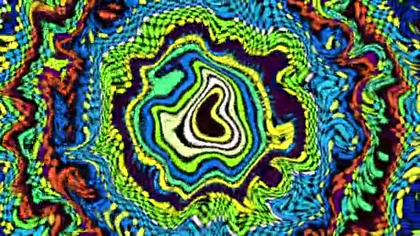 Psychedelic fundo em movimento — Vídeo de Stock