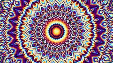 Süslemeli mandala döngü arkaplanı