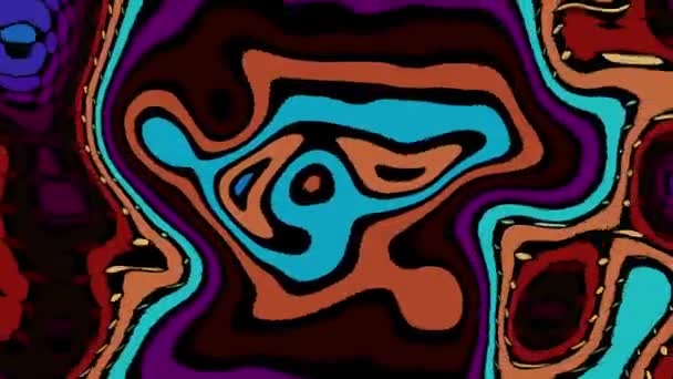 Psychedelic fundo em movimento — Vídeo de Stock