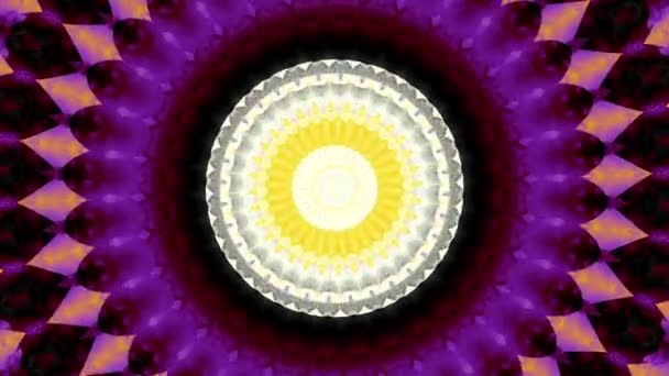 曼荼羅図ループの背景 — ストック動画