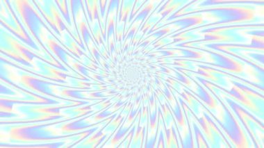 Sonsuz spiral. Kusursuz döngü görüntüsü.
