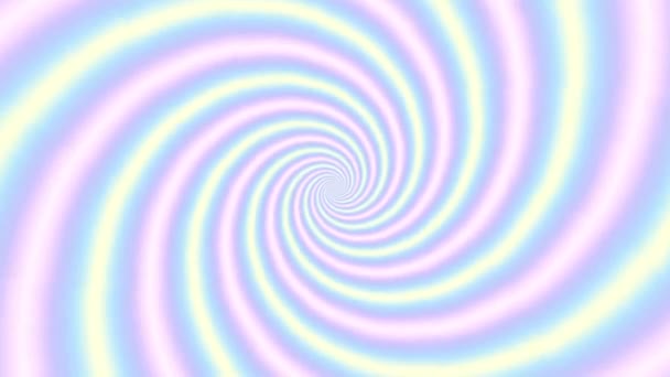 Spirale infinita. Filmati loop senza soluzione di continuità. — Video Stock