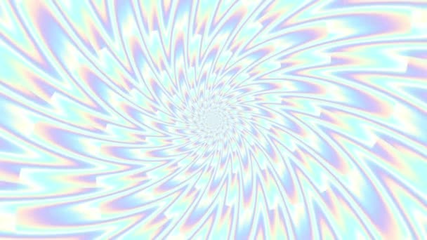 Spirale infinita. Filmati loop senza soluzione di continuità. — Video Stock