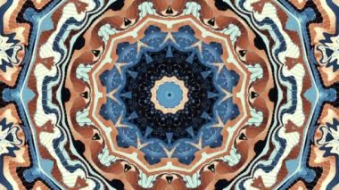 Süslemeli mandala döngü arkaplanı