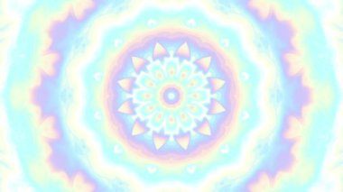 Süslemeli mandala döngü arkaplanı