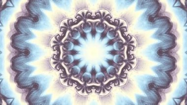 Süslemeli mandala döngü arkaplanı
