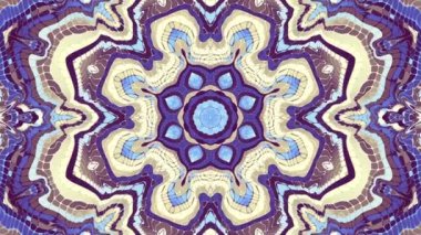Süslemeli mandala döngü arkaplanı