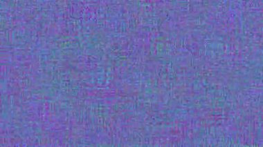 Video parazit görüntülerini döngüye sokuyorum. Bir Datamoshing videosunun taklidi.