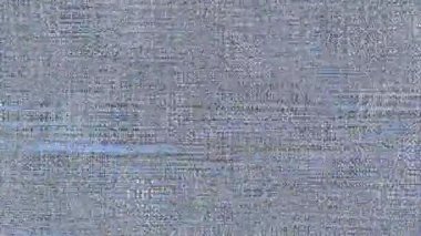 Video parazit görüntülerini döngüye sokuyorum. Bir Datamoshing videosunun taklidi.