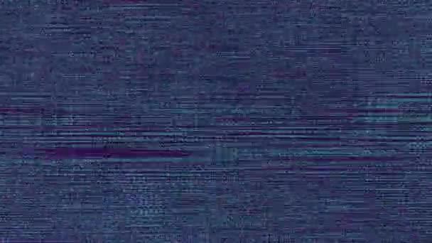 A gravar imagens de interferência de vídeo. Imitação de um vídeo Datamoshing. — Vídeo de Stock