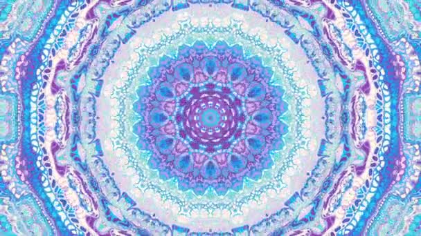 Ornate Mandala-Schleife Hintergrund — Stockvideo