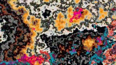 Video parazit görüntülerini döngüye sokuyorum. Bir Datamoshing videosunun taklidi.