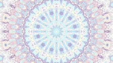 Süslemeli mandala döngü arkaplanı