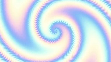 Sonsuz spiral. Kusursuz döngü görüntüsü.