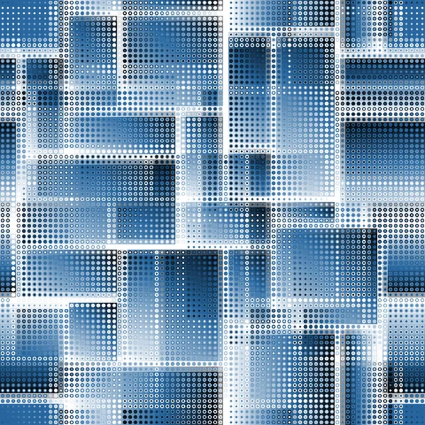 幾何学的な抽象的なパターン。シームレスな水玉の背景. — ストックベクタ