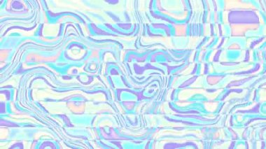 Hareketli rasgele psychedelic dalgalar. Video için soyut ekran koruyucu. Döngü görüntüleri.