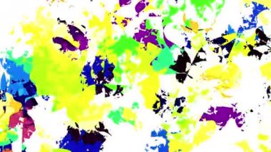 Hareketli rasgele psychedelic dalgalar. Video için soyut ekran koruyucu. Döngü görüntüleri.