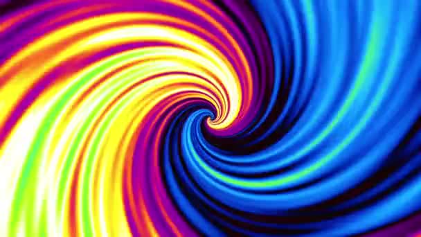 Moving Blur Background Psychedelic Animated Background Looping Footage — Stock Video
