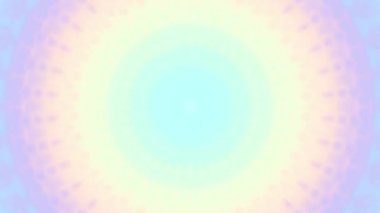 Dönen soyut sihirli daire. Ezoterik kozmik mandala. Döngü görüntüleri.