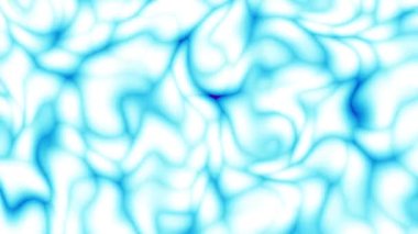 Rastgele dalgalı dokular. Psikedelik animasyon arka planı. Soyut kıvrımlı şekilleri dönüştür. Görüntü döngüsü.