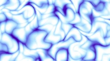 Rastgele dalgalı dokular. Psikedelik animasyon arka planı. Soyut kıvrımlı şekilleri dönüştür. Görüntü döngüsü.