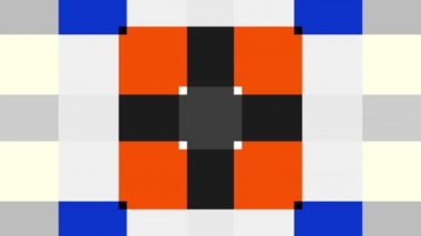 Soyut fütüristik geometrik arka planı dönüştürüyor. Animasyonlu döngü görüntüleri.