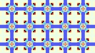Soyut fütüristik geometrik arka planı dönüştürüyor. Animasyonlu döngü görüntüleri.