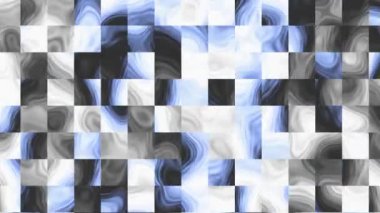 Soyut fütüristik geometrik arka planı dönüştürüyor. Animasyonlu döngü görüntüleri.