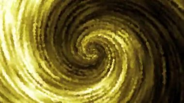 Devamlı dönen fütüristik spiral. Kusursuz döngü görüntüsü. Soyut sarmal.