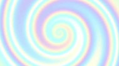 Devamlı dönen fütüristik spiral. Kusursuz döngü görüntüsü. Soyut sarmal.