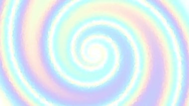 Devamlı dönen fütüristik spiral. Kusursuz döngü görüntüsü. Soyut sarmal.