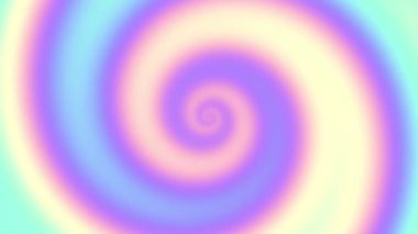 Devamlı dönen fütüristik spiral. Kusursuz döngü görüntüsü. Soyut sarmal.