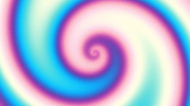 Devamlı dönen fütüristik spiral. Kusursuz döngü görüntüsü. Soyut sarmal.