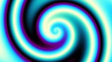 Devamlı dönen fütüristik spiral. Kusursuz döngü görüntüsü. Soyut sarmal.