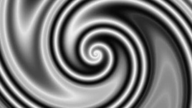 Devamlı dönen fütüristik spiral. Kusursuz döngü görüntüsü. Soyut sarmal.