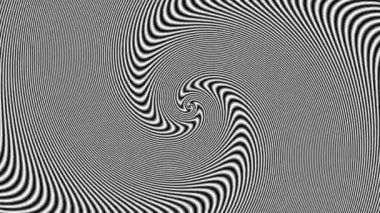 Devamlı dönen fütüristik spiral. Kusursuz döngü görüntüsü. Soyut sarmal.