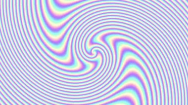 Devamlı dönen fütüristik spiral. Kusursuz döngü görüntüsü. Soyut sarmal.