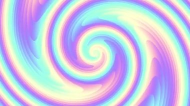 Devamlı dönen fütüristik spiral. Kusursuz döngü görüntüsü. Soyut sarmal.