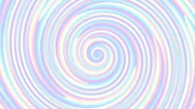 Devamlı dönen fütüristik spiral. Kusursuz döngü görüntüsü. Soyut sarmal.