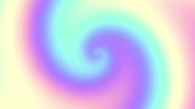 Devamlı dönen fütüristik spiral. Kusursuz döngü görüntüsü. Soyut sarmal.