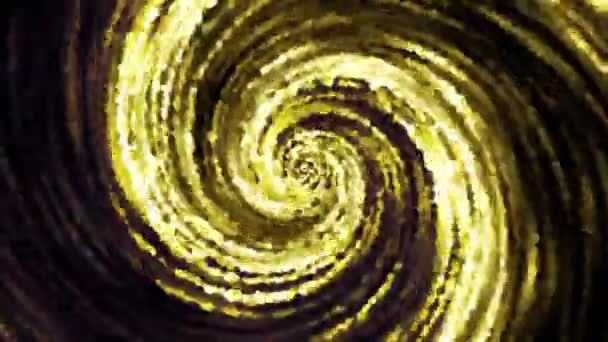Devamlı Dönen Fütüristik Spiral Kusursuz Döngü Görüntüsü Soyut Sarmal — Stok video