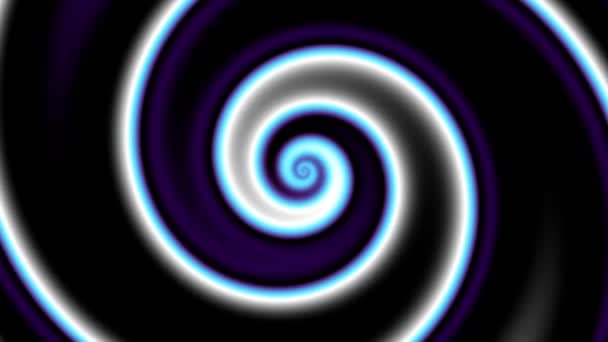 Endless Spinning Futuristic Spiral Seamless Looping Footage Abstract Helix — Stock Video