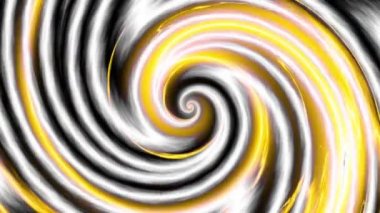 Devamlı dönen fütüristik spiral. Kusursuz döngü görüntüsü. Soyut sarmal.