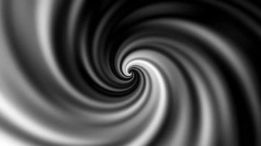 Devamlı dönen fütüristik spiral. Kusursuz döngü görüntüsü. Soyut sarmal.